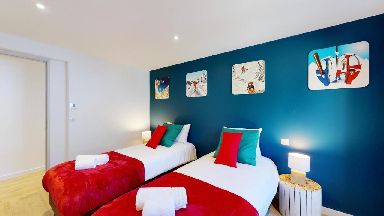 Elegant Et Moderne Avec Vue Montagne Au Coeur De Paradiski - Garage - 8Pers - 90M2 - Sabaudinha ラ・プラーニュ エクステリア 写真