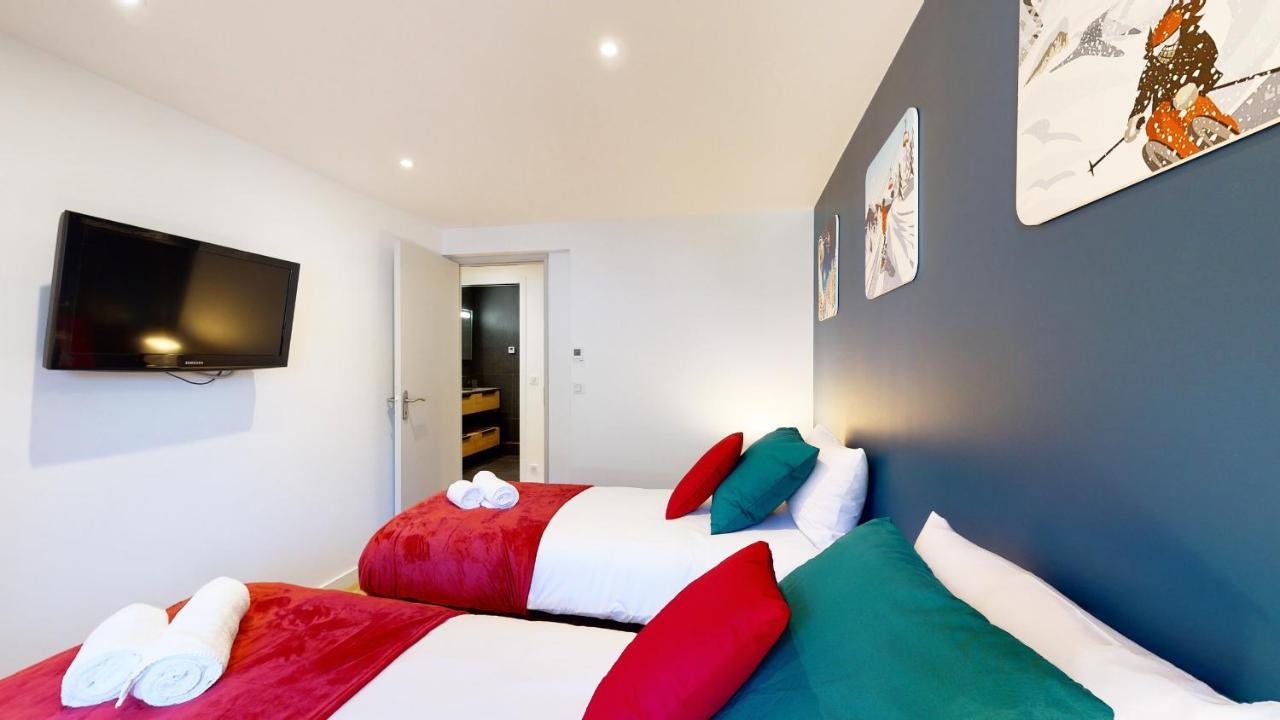 Elegant Et Moderne Avec Vue Montagne Au Coeur De Paradiski - Garage - 8Pers - 90M2 - Sabaudinha ラ・プラーニュ エクステリア 写真